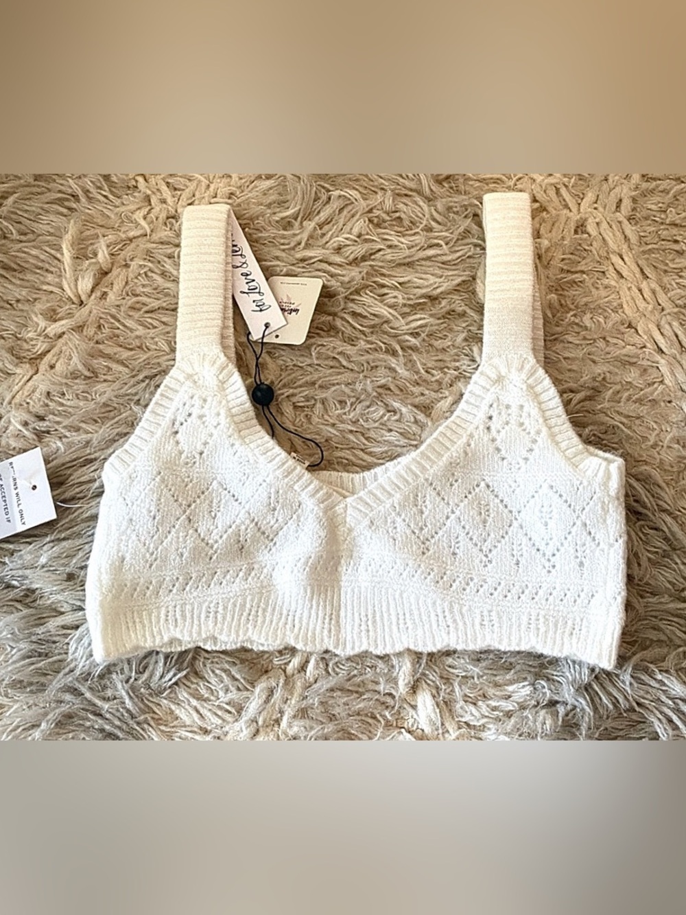 For Love and Lemons- Crotchet Bra - Picture 2 of 5